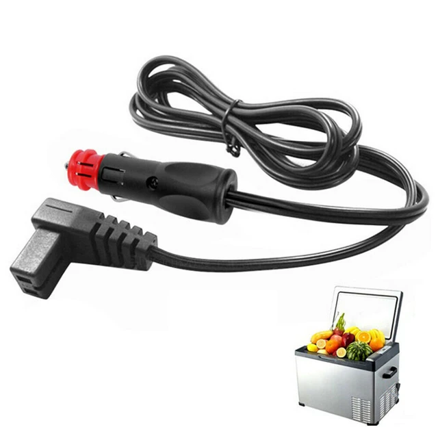 Câble d'alimentation de rechange pour réfrigérateur de voiture, 12V, 2m,  Extension pour refroidisseur, prise US/EU - AliExpress