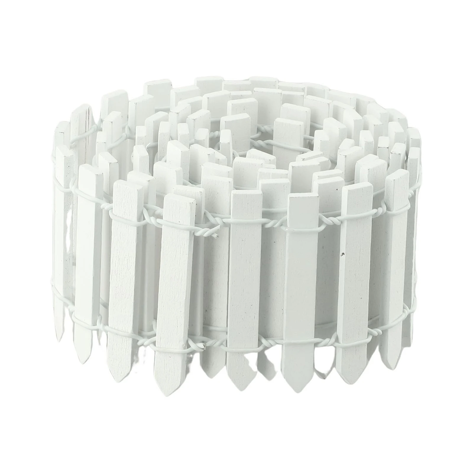 Mini valla de madera Para jardín, simulación creativa, pequeña, decoración de bricolaje, 5x100cm