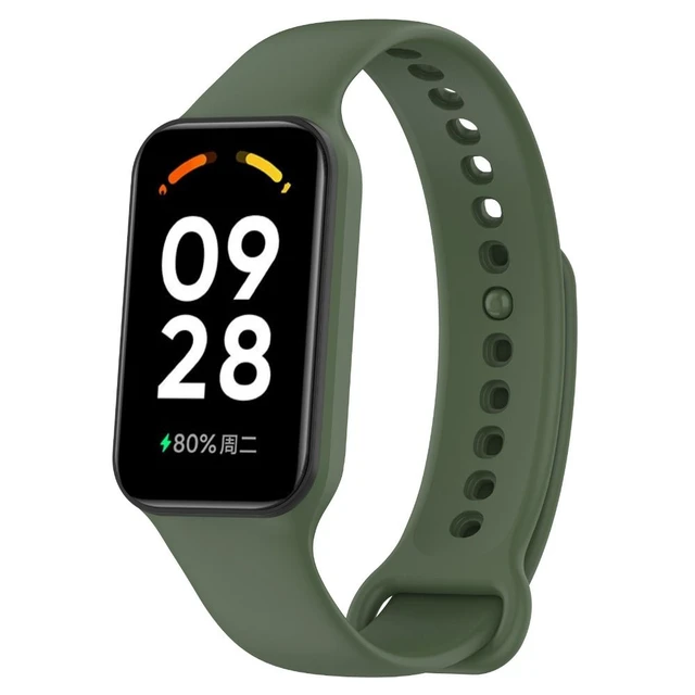 Edelstahl Armband für Mi Smart Band 8 Active/Redmi Band2 Uhrenarmband Band  Strap