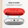 Silicone Protective Cover Shockproof Protective Sleeve Anti-Drop Soft Silicone Cover for Google TV Streamer 4K 2024 Console 6