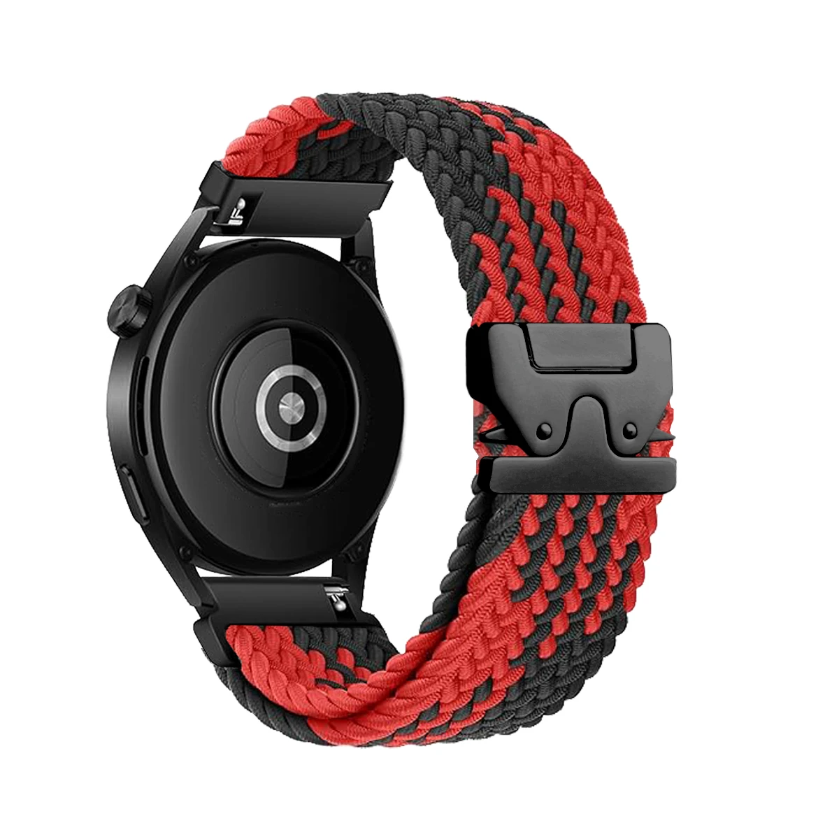 Braided Parachute Style Buckle Watch Band in Multiple Sizes