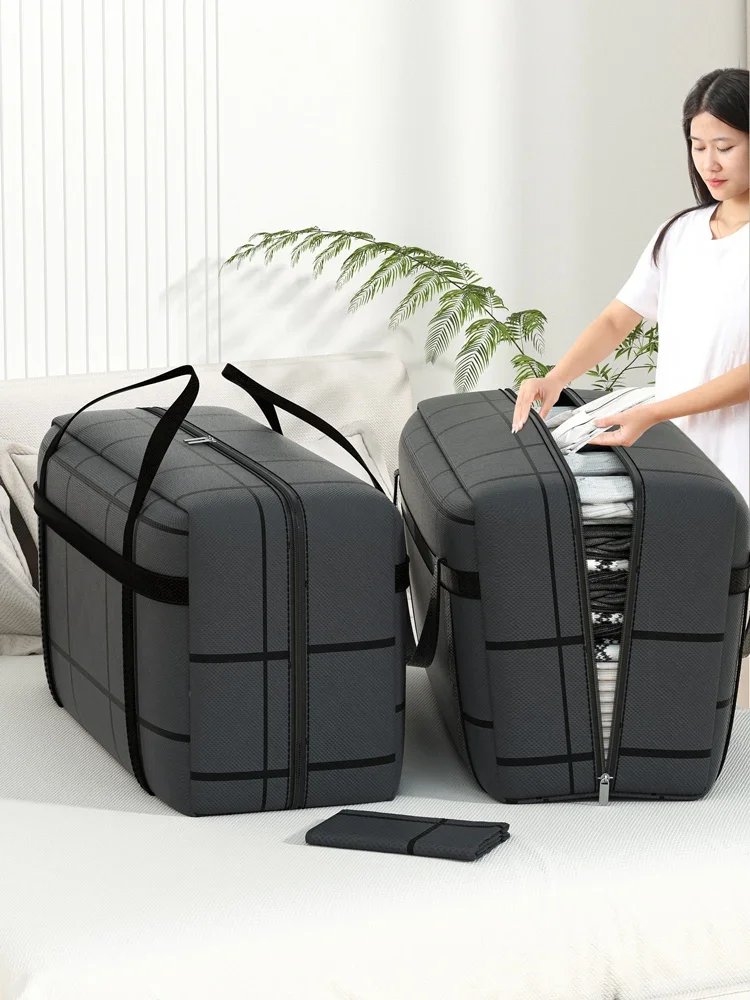 Multifunctional travel camping storage bag Thickened duffel bag Moving Foldable waterproof storage suitcase storage bag travel bags duffel bag