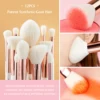 41870-868418.jpg Jessup Professional Makeup brushes set ,6- 25pcs Makeup brush Natural Synthetic Foundation Powder Highlighter Pearl White T215