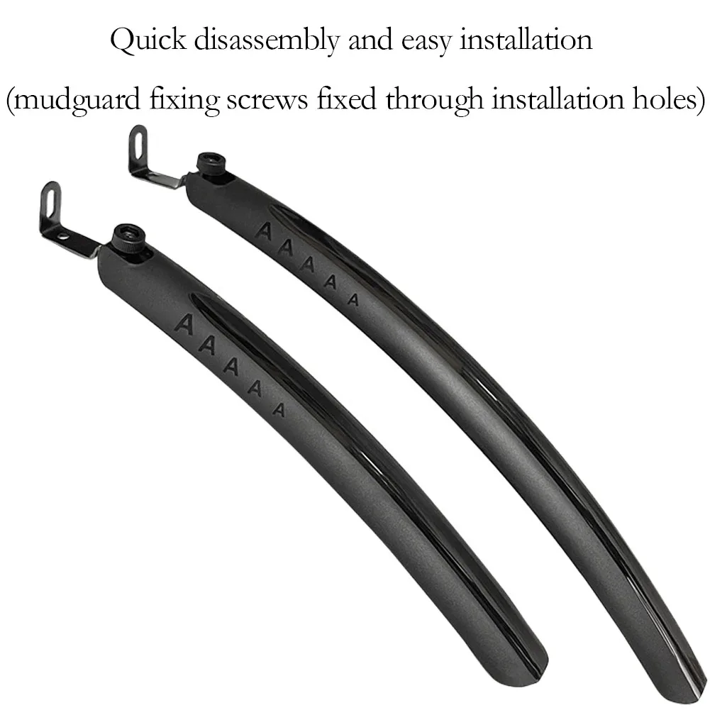 Bicycle Fender 1/2PCS Mountainous Road 700C Quick Detachable 26-28 inch Universal