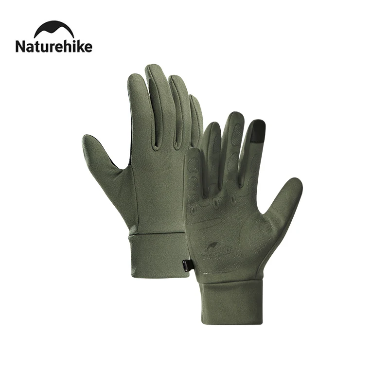 Naturehike Hiking Gloves Ultralight Non-slip Breathable Climbing Glove Portable Outdoor Men Winter Cycling Running Sports Gloves