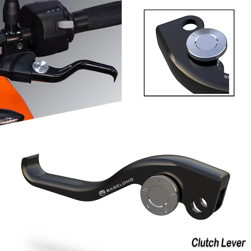 

RC 125 390 ADV Motorcycle Two Finger 20% Force Reduction Clutch Lever For KTM 390 Adventure 2020 2021 2022 2023 RC125 2022 2023