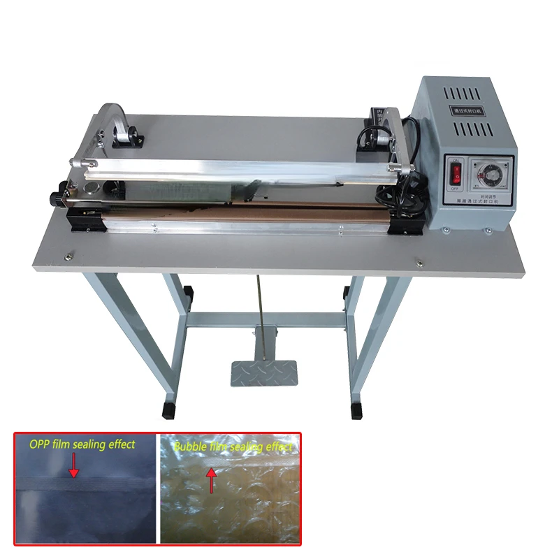 

SF-400 Foot Pedal Impulse Plastic Bags Sealer Heat Package Sealing Machine Shrinking Equipment Economic Packaging Tool 110/220V