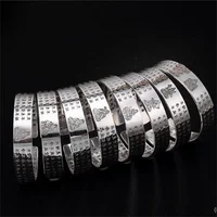 Retro Buddhist Scriptures Bangle For Men Women Party Accessories Opening Top Grade Buddha Bangles Male Blessing Lucky Jewelry 1