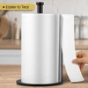 Paper Towel Holder, Countertop Paper Towel Holder, Steady Paper Roll Holder, Weighted Paper Towel Stand for Kitchen Bathroom 2