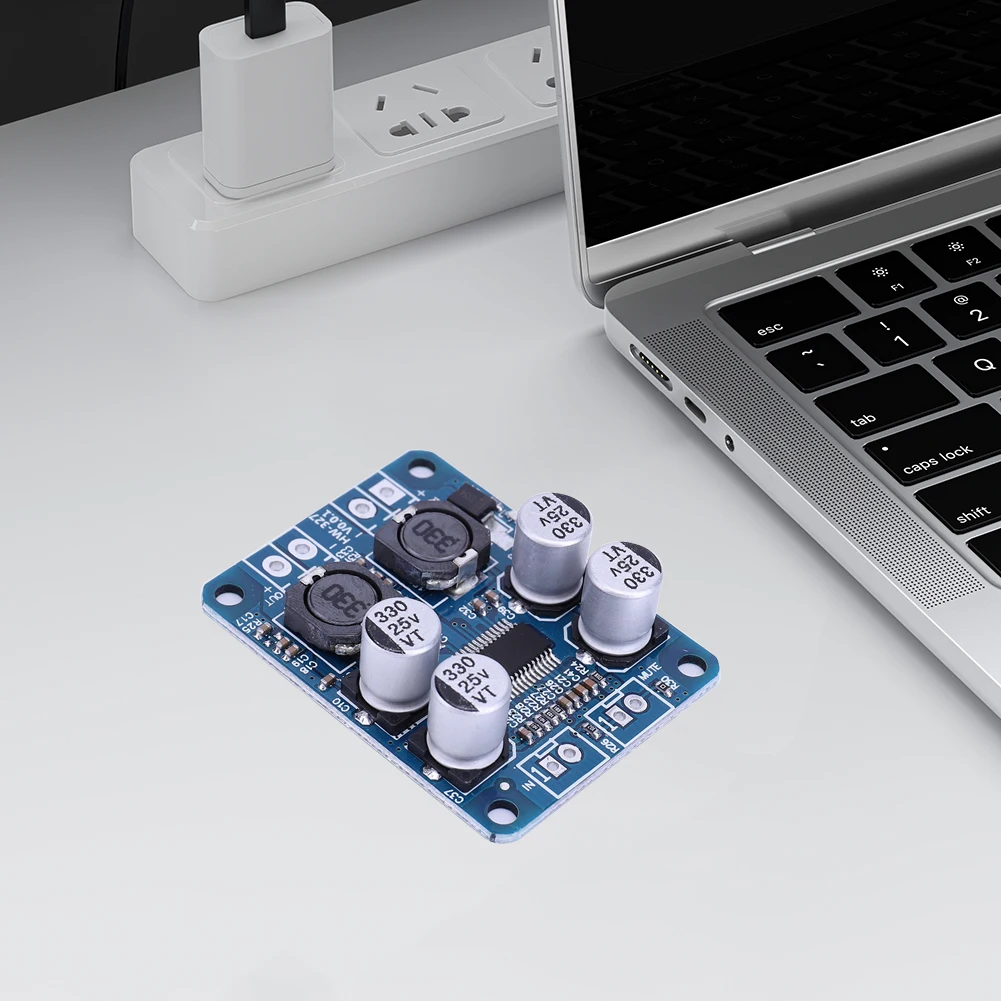 Mono Channel Mini Power Amplify Circuit TPA3118 PBTL Digital Audio Amplifier Board 1x60W DC8-24V for 4-8 Ohms Speaker