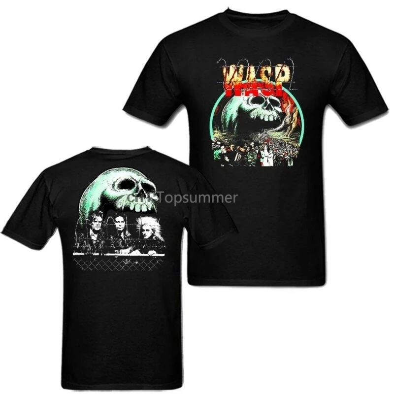 

Wasp 1989 Headless Children Vintage Printed T Shirt Usa Size S-3Xl