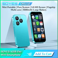 SOYES XS18 Pro 2GB RAM 16GB ROM Android9.0 Mini Smartphone With Facial Recognition Dual SIM Standby 3G Network 3.0in Small Phone 1