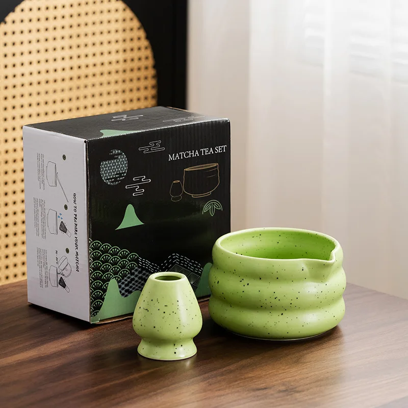 2pcs/set Japanese Matcha Teaware Set Tea Brush Stand Matcha Brush Sets Sands Point Tea Making Tools Tea Room Leisure Gadgets