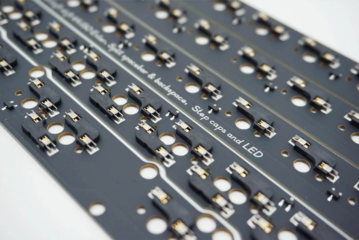 Keybox y & R6095 Pcb Flex Cut Pcb Suporte Layout Gh60 60 Layout - Imagem 5