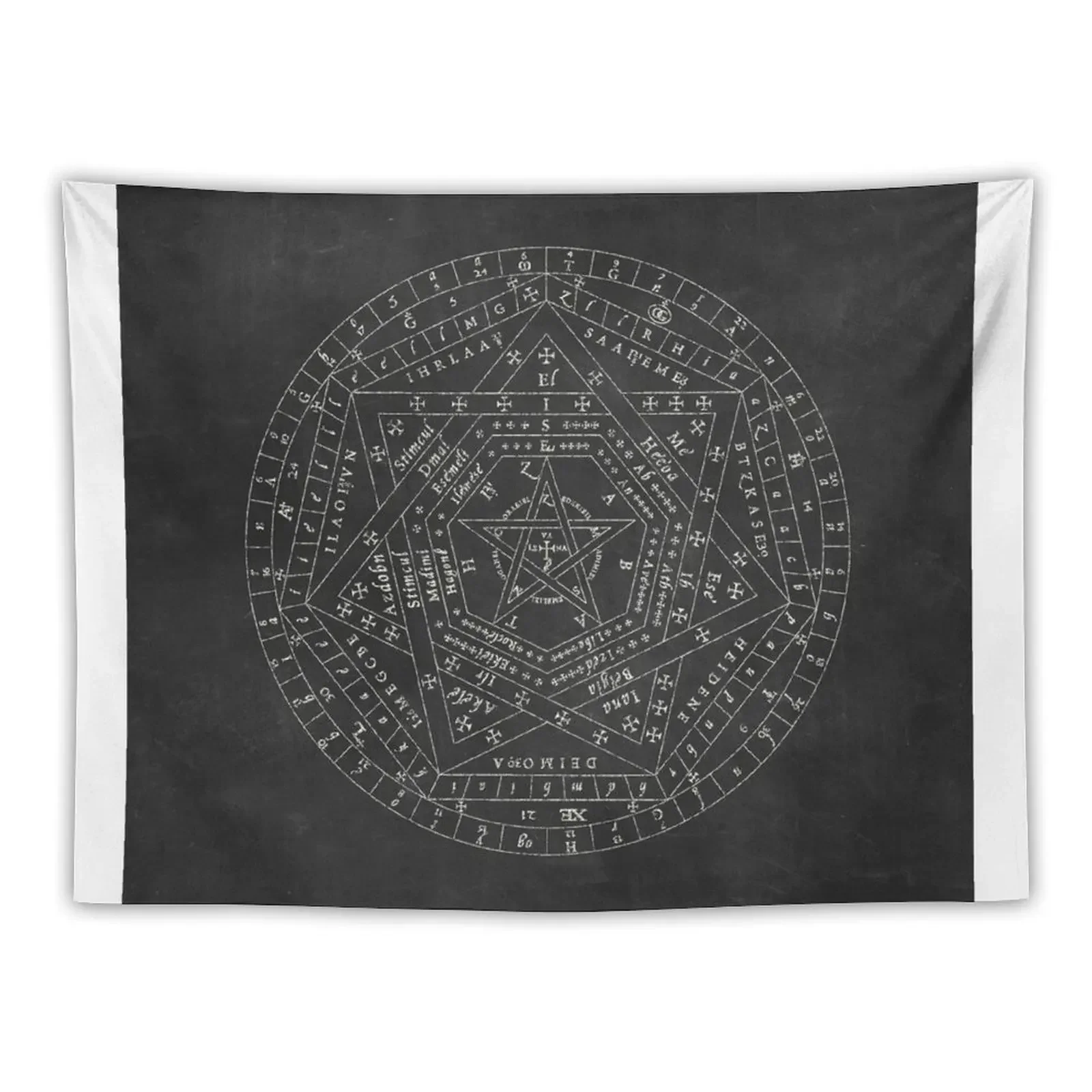 

sigillum dei aemeth Tapestry Decoration Aesthetic Wall Decorations Tapestry