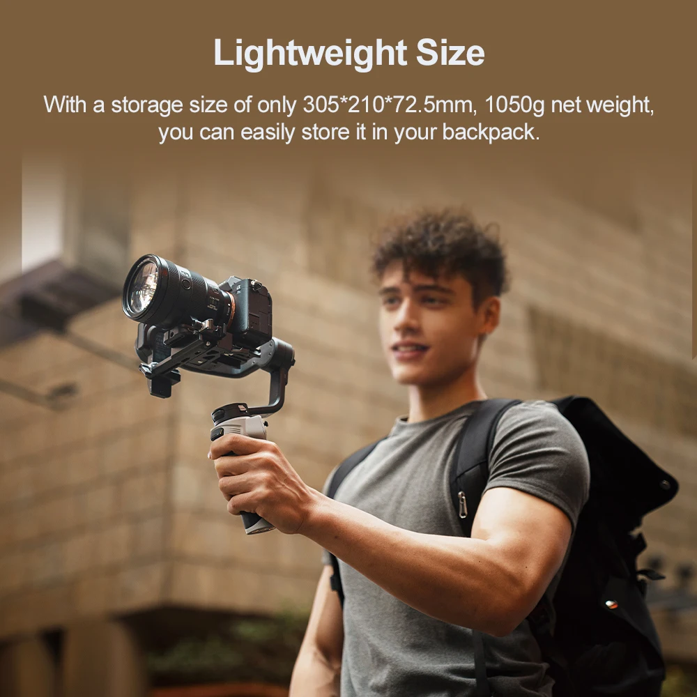 ZHIYUN CINEPEER WEEBILL 3E 3 축 짐벌 카메라 안정기, DSLR 미러리스 카메라용, 리모컨 사진