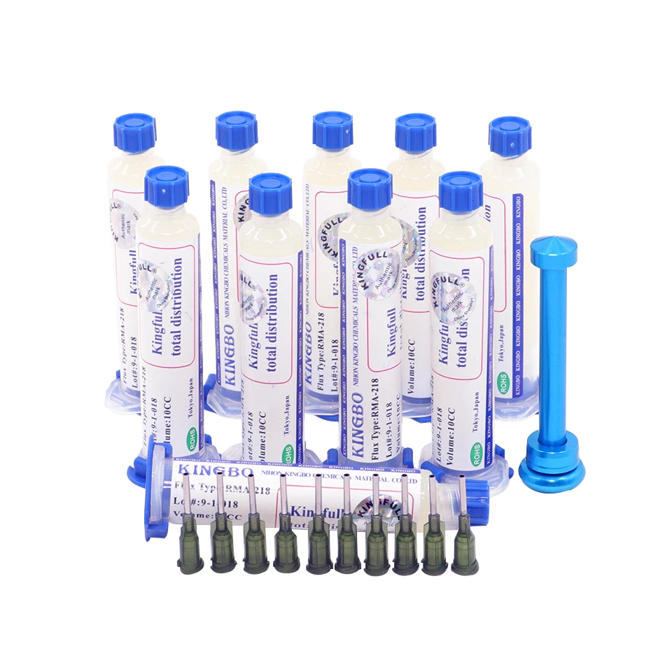 10pcs/20pcs KINGBO 오리지널 RMA-218 무 세척 BGA Reballi..
