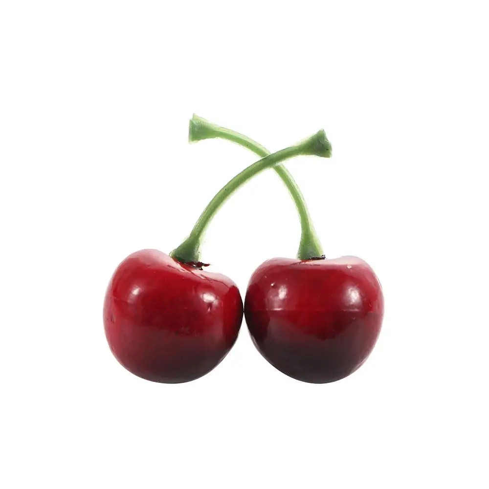 Fotografie-Zubehör, lebensechte Lebensmittel, Basteln, Mini-rote Kirschen, künstliche Kirschen, künstliche Kirschen, Obstmodell – Detail 1