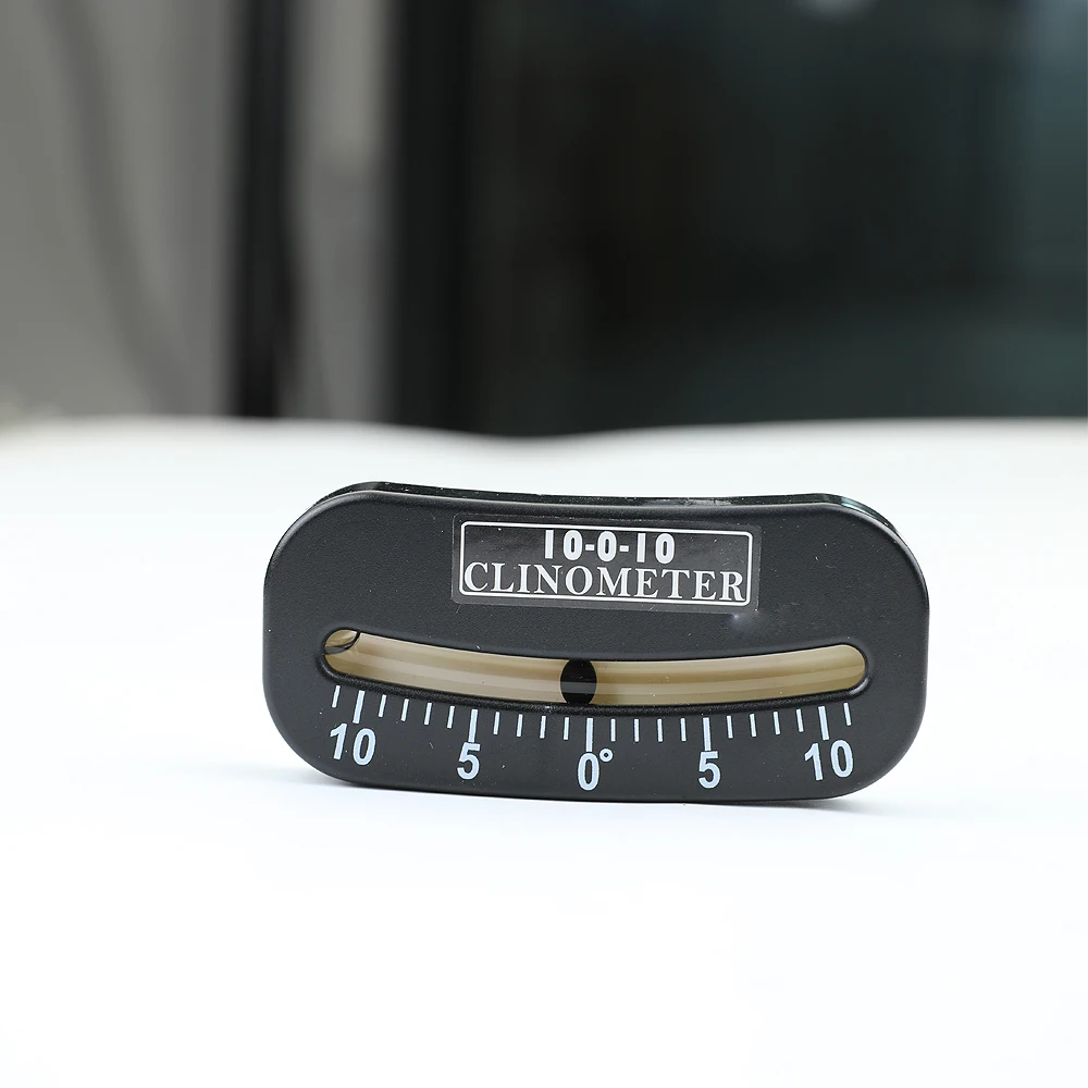 ETOPOO 10-0-10 Inclinometer Mini Protractor Gauge Ship's Route Inclinometer  for Modern Boats Mounts 2