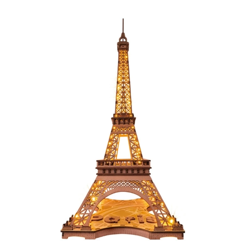 

3D Puzzle Building Model Set Engaging Decorative Toy for Adults for Educational Dropship