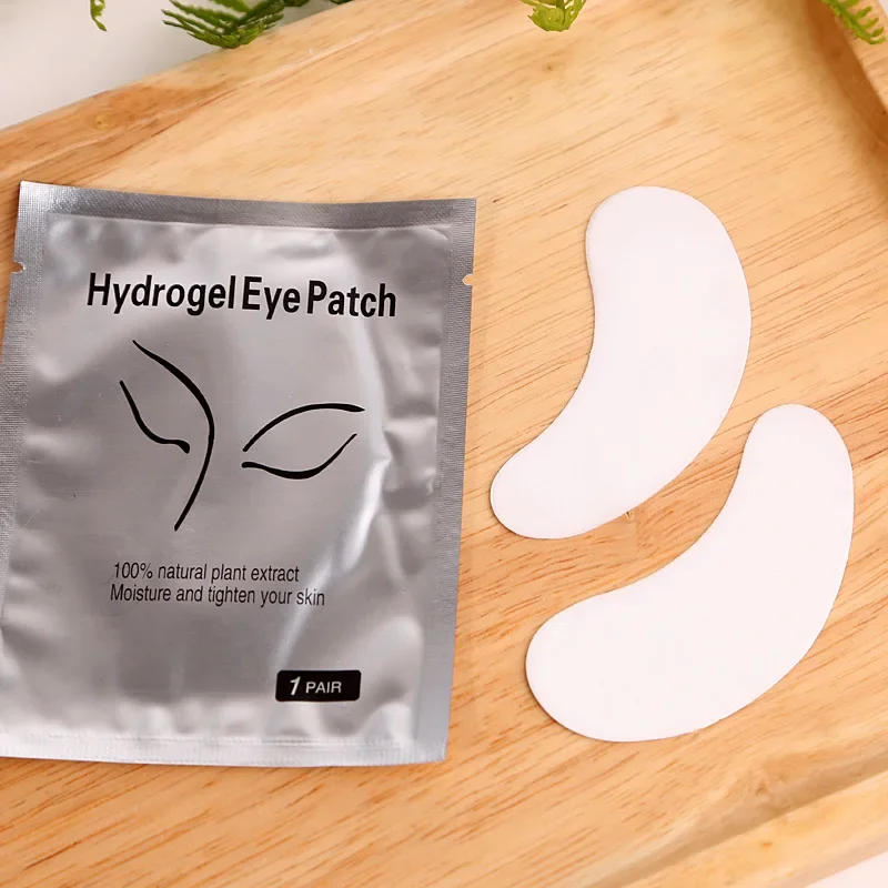 Eyelash Patches 20 Pairs Under Eye Pad Isolation Remove Hydrogel Patch Sticker Gasket Eyelash Extension Makeup Tools