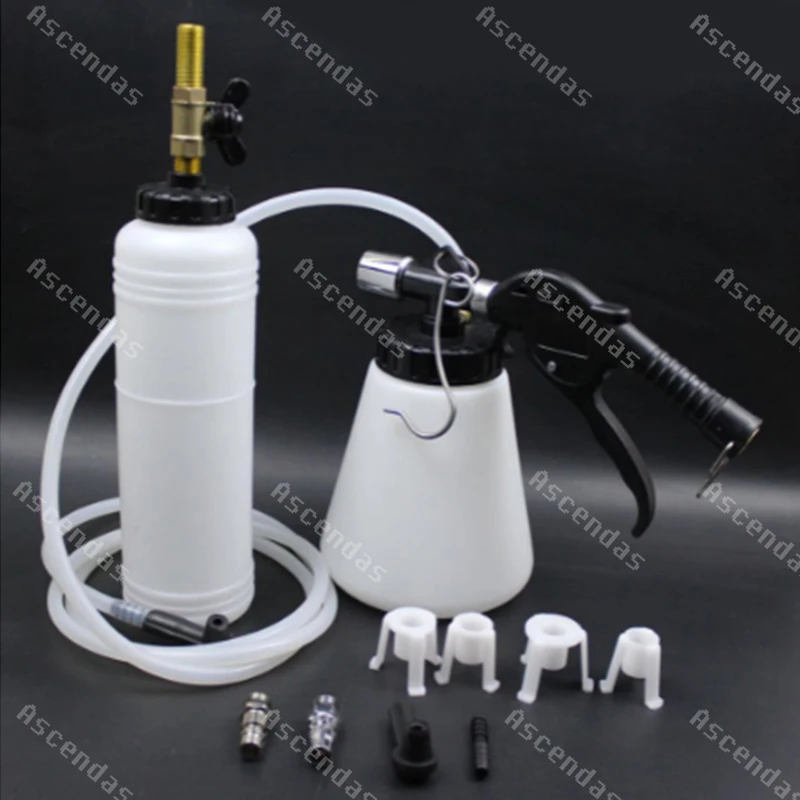 Car Brake Bleeder Pumping Fluid Pump Kit Oil Change Purification Tank Pipe Repair Tool