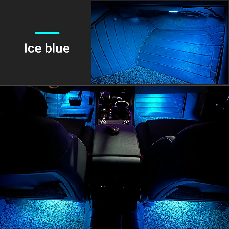 LED Car Footwell Ambient Lighting Enhancement Kit