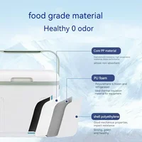 Réfrigérateur de voiture portable 22L, petit congélateur, compresseur, glacière, réchauffeur, boîte d'isolation pour usage domestique, véhicule, camion 3