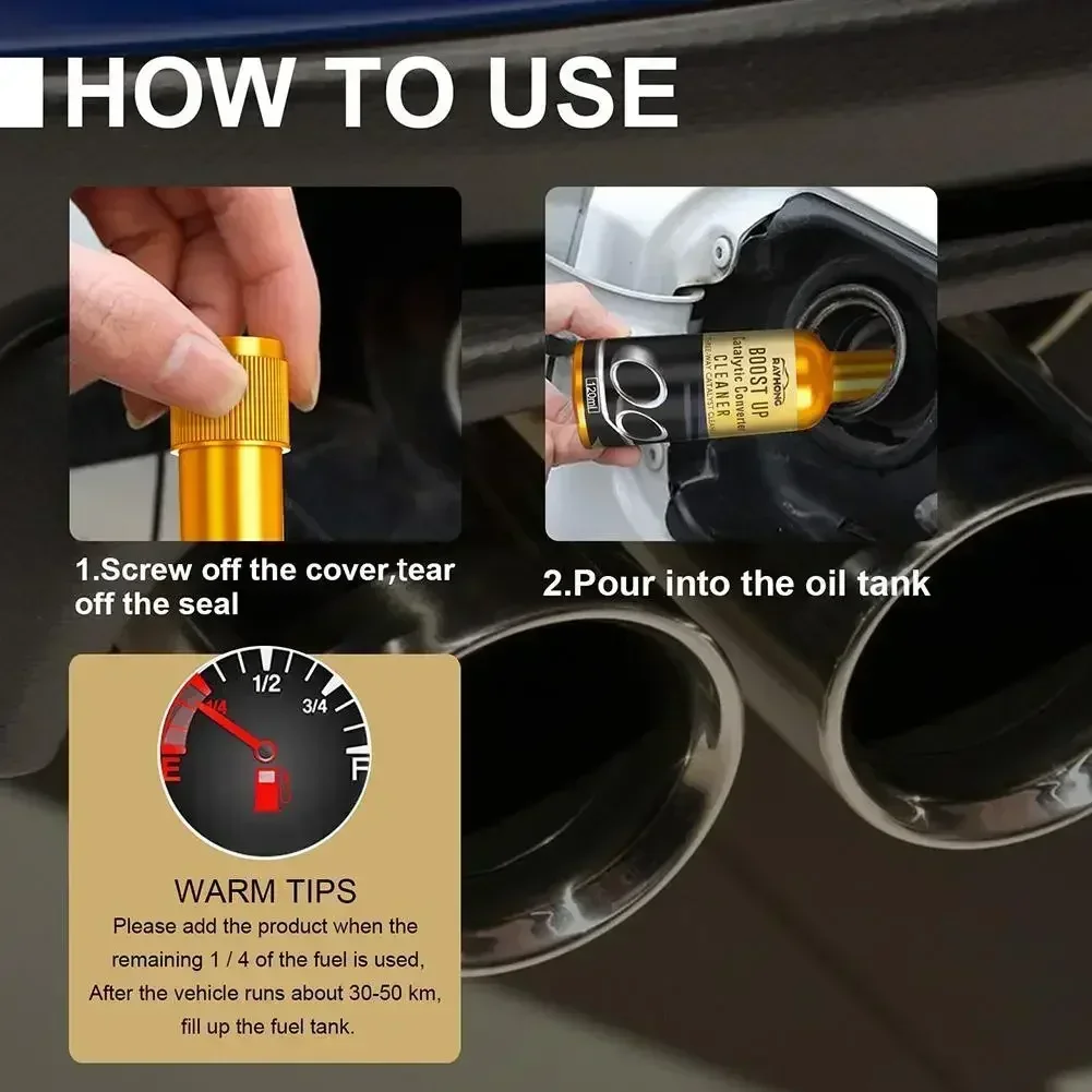 Auto Vehicle Engine Catalytic Converter Cleaner Deep Cleaning