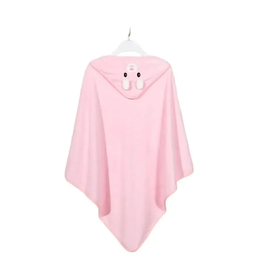 Towel Cloak Robe Children's Quick-Drying Coral Velvet Cartoon Cape Baby Darling Hooded