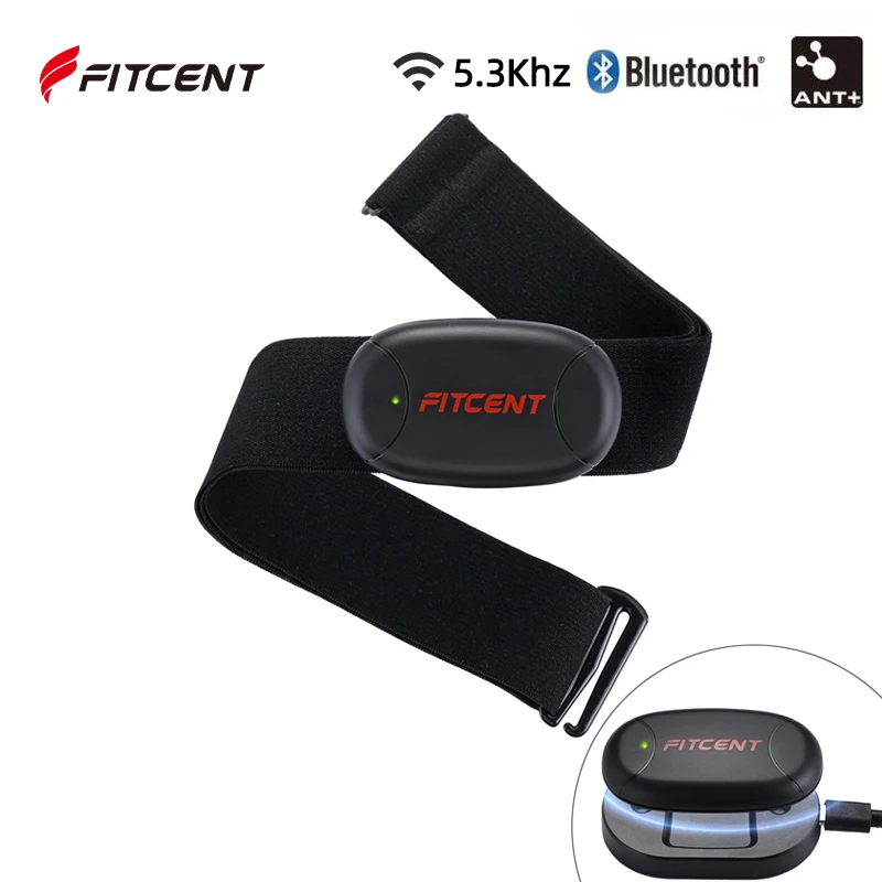 ceinture de frequencecardiaque avec Bluetooth 4.0 BLE Ant+ Fitness HR Strap Ceinture  Cardio Heart Rate Monitor Bluetooth 4.0 - AliExpress