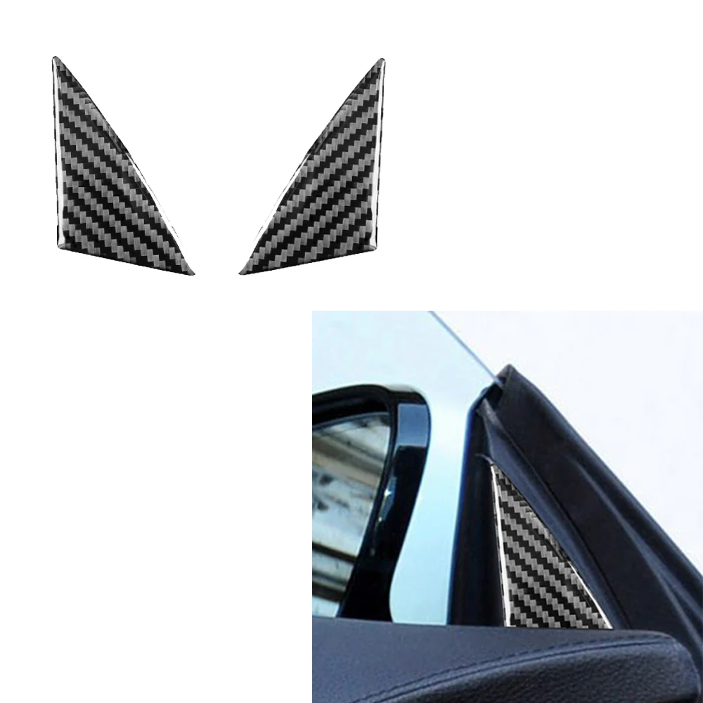 

Спортивные наклейки из углеродного волокна для BMW 6 серий M6 F12 F13 F06 2011-2018 м, дверные углы, а-столб, аксессуары для стайлинга интерьера автомобиля