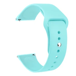 Enhanced Sport Silicone Strap Replacement Wristband - Versa Lite (Light Blue)