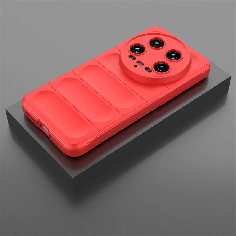 Luxury Carbon Fiber Soft TPU Phone Case - Premium Rubber Back Cover