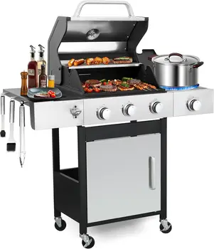 3-Burner Propane BBQ Grill 1