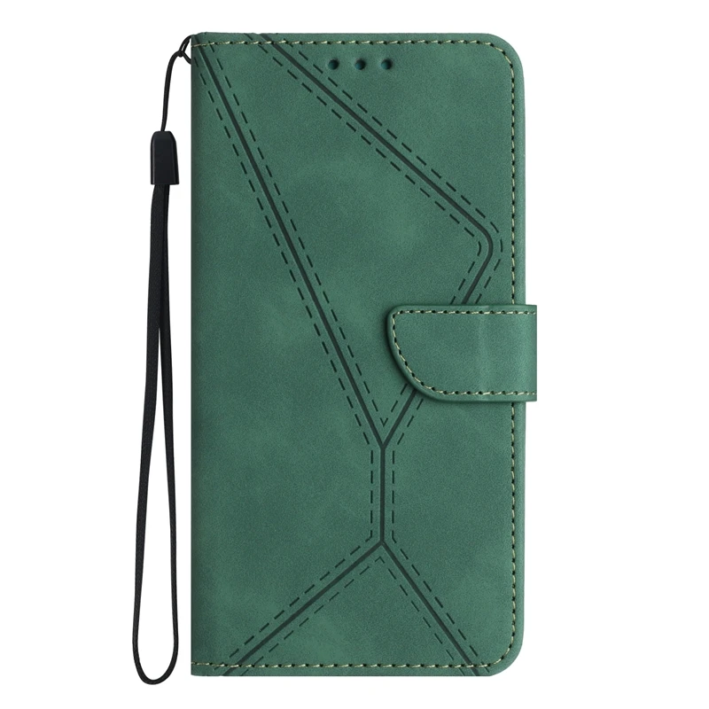 3D Embossed Leather Flip Case Book Cover