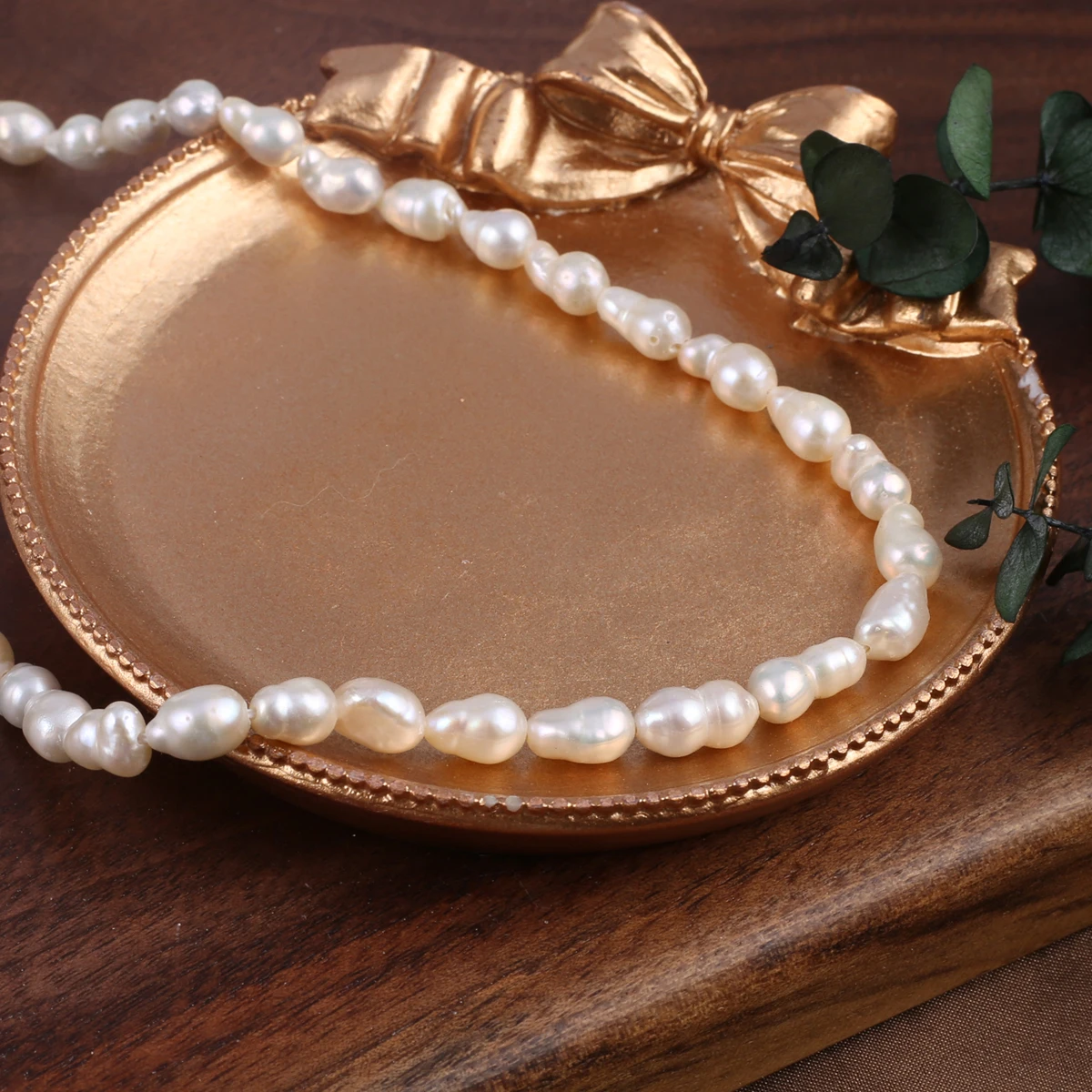 Natural Freshwater Pearls Irregular Droplet Shapes Loose Spacing Beaded Jewelry Making DIY Necklaces Earrings Accessories