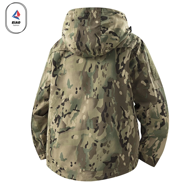 EIAO Tactical Waterproof Rainproof Jacket Men Fashion Camo Soft Shell Windbreaker Coat Autumn 2025 New Bomber Motorcycle Jacket