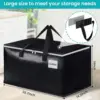 Storag Bag Woven Large Capacity Storage Luggage Bag Foldable Handheld Car Household Clothing Sealed 2