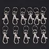 10PC Silver Swivel Trigger Clips Snap Lobster Clasp Hook Bag Key Ring Hooks Gift 1
