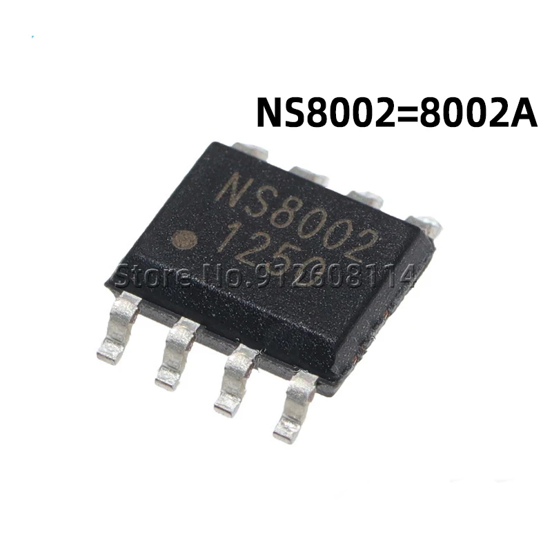 10PCS-LOT-NS8002-MD8002A-SOP8-MD8002-SOP-8002A-SMD-TC8002D-FM8002 ...