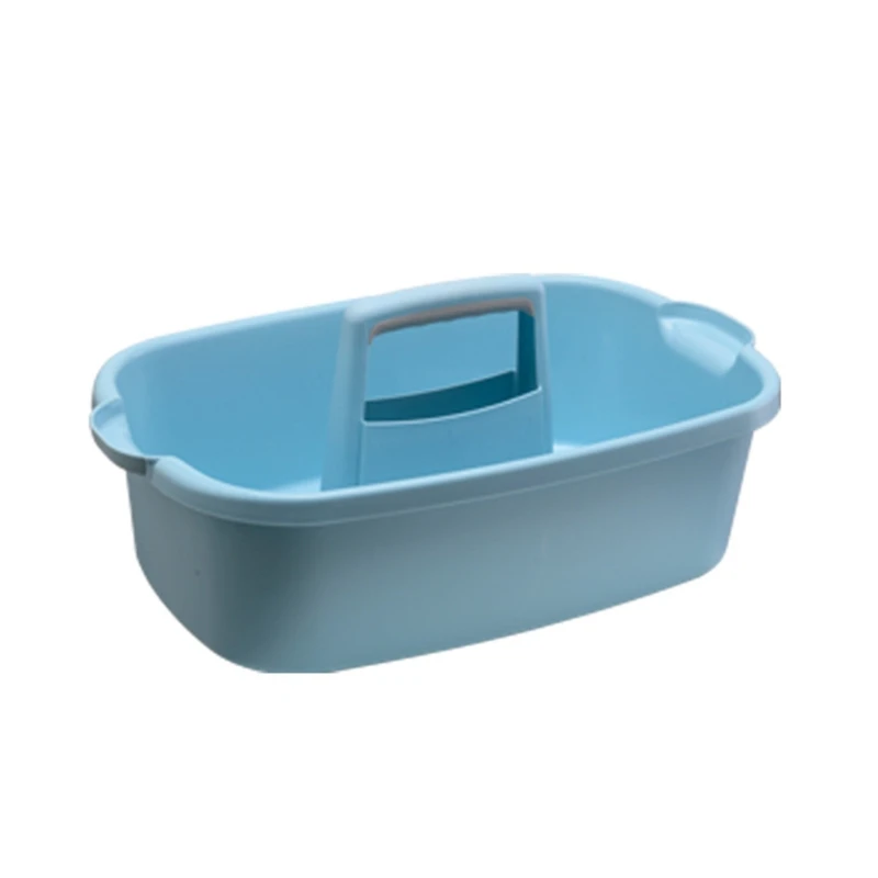 Portable Storage Basket Cleaning Caddy Storage Organizer Tote with Handle for Laundry Bathroom Kitchen Spray Bottles 2025 storage basket