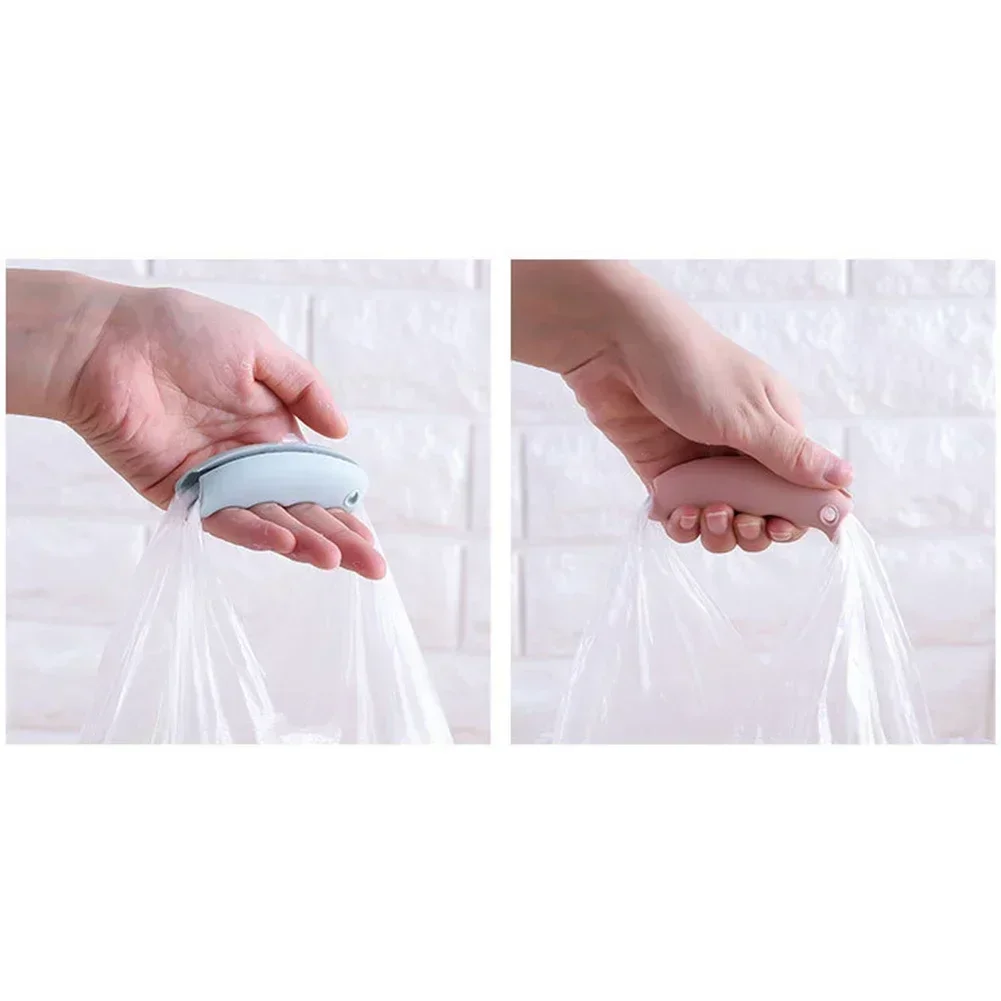 Shopping Bag Holder Comfortable Portable Silicone Mention Dish For Shopping Bag Protect Hands Grocery Bag Holder Clips