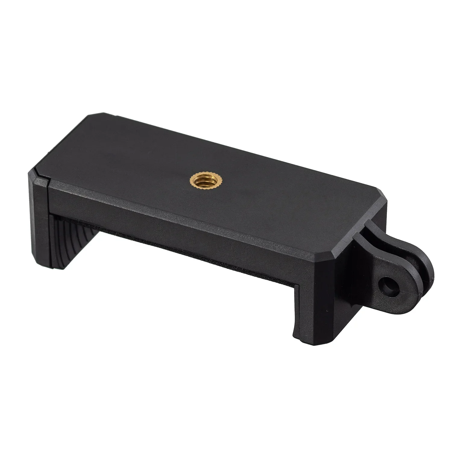 Phone Holder Clip Bracket Adapter for Smartphone Iphone Huawei Samsung Tripod 1/4 Inch Nut Hole Gopro Selfie Stick Accessories