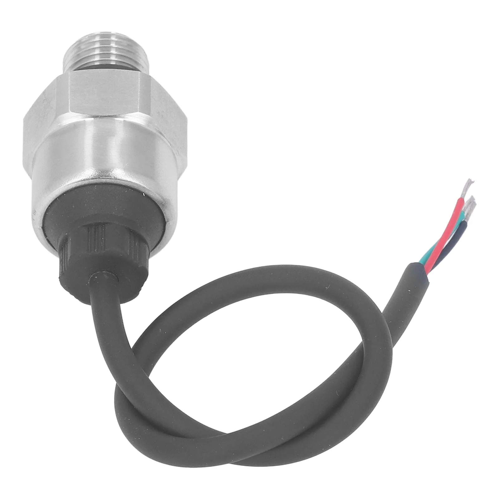 Stainless Steel Shell G1/4 Pressure Transmitter 1Mpa 0.5‑4.5V Output Voltage Type Pressure Transducer for Oil Fuel Water