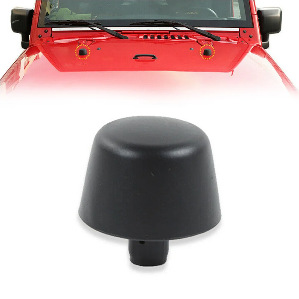 

1x Car BODY RUBBER BUMPER CUSHION HOOD STOPPERS Fits For JEEP For WRANGLER JK 2007-2018 # 55395650AD/ 55395650AC Exterior Parts