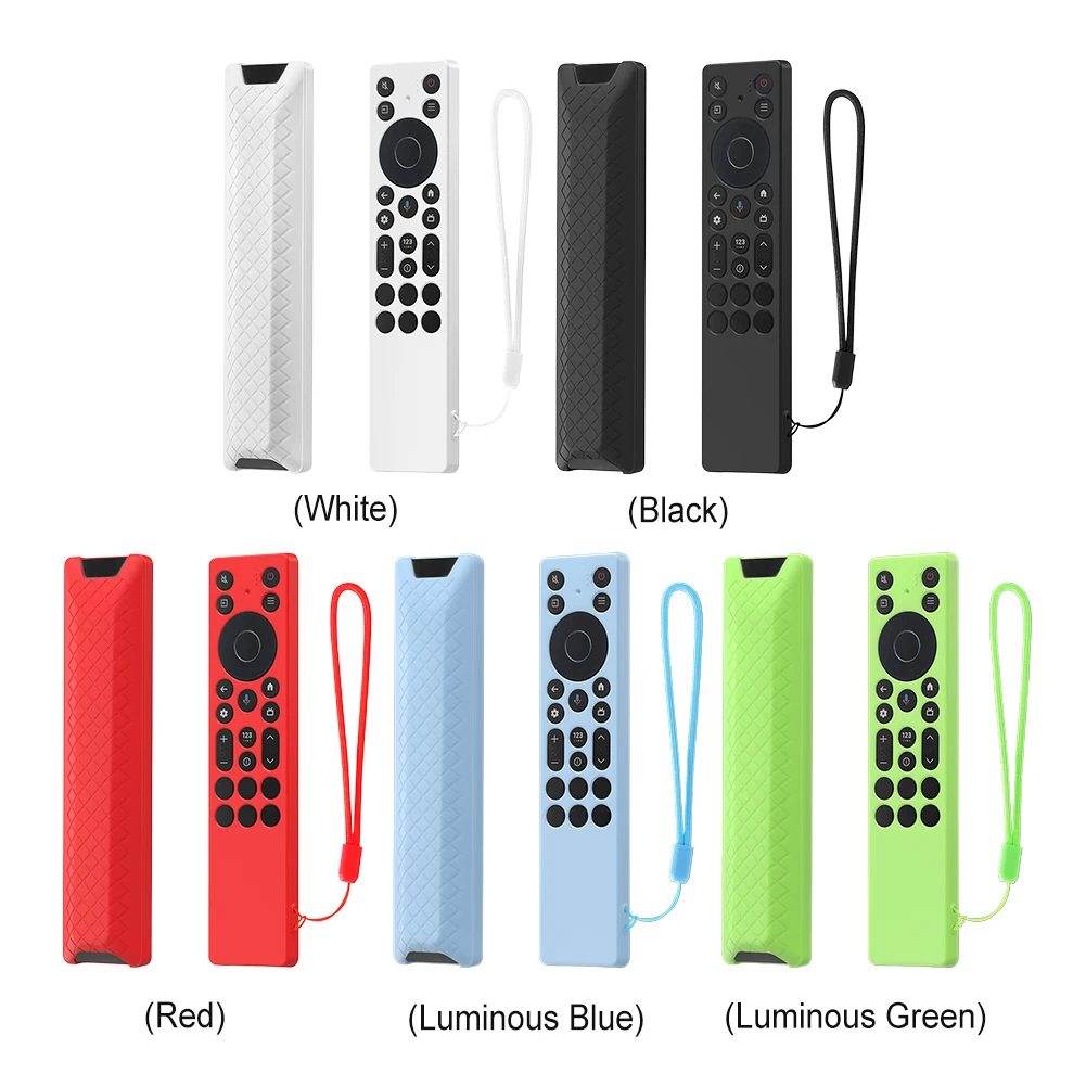 For TCL RC923A/RC813A Silicone Remote Control Protect Case Anti-Slip Drop-Proof RC Cover Waterproof RC Shell TV Supplies Tool