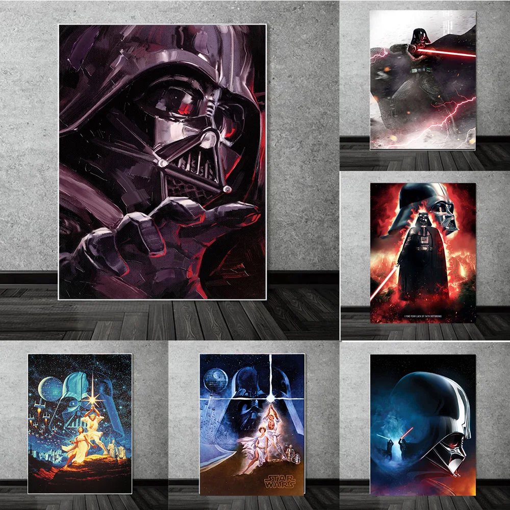 Disney-Star-Wars-Anakin-Skywalker-Darth-Vader-Prints-Poster-Canvas ...