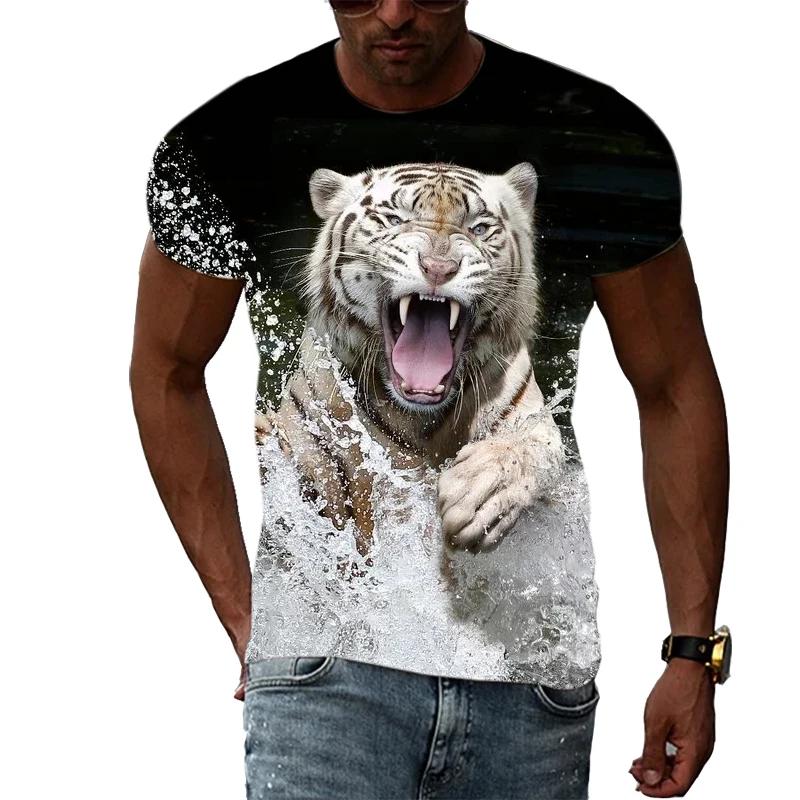 Mens tiger print shirt Mens tiger print shirt