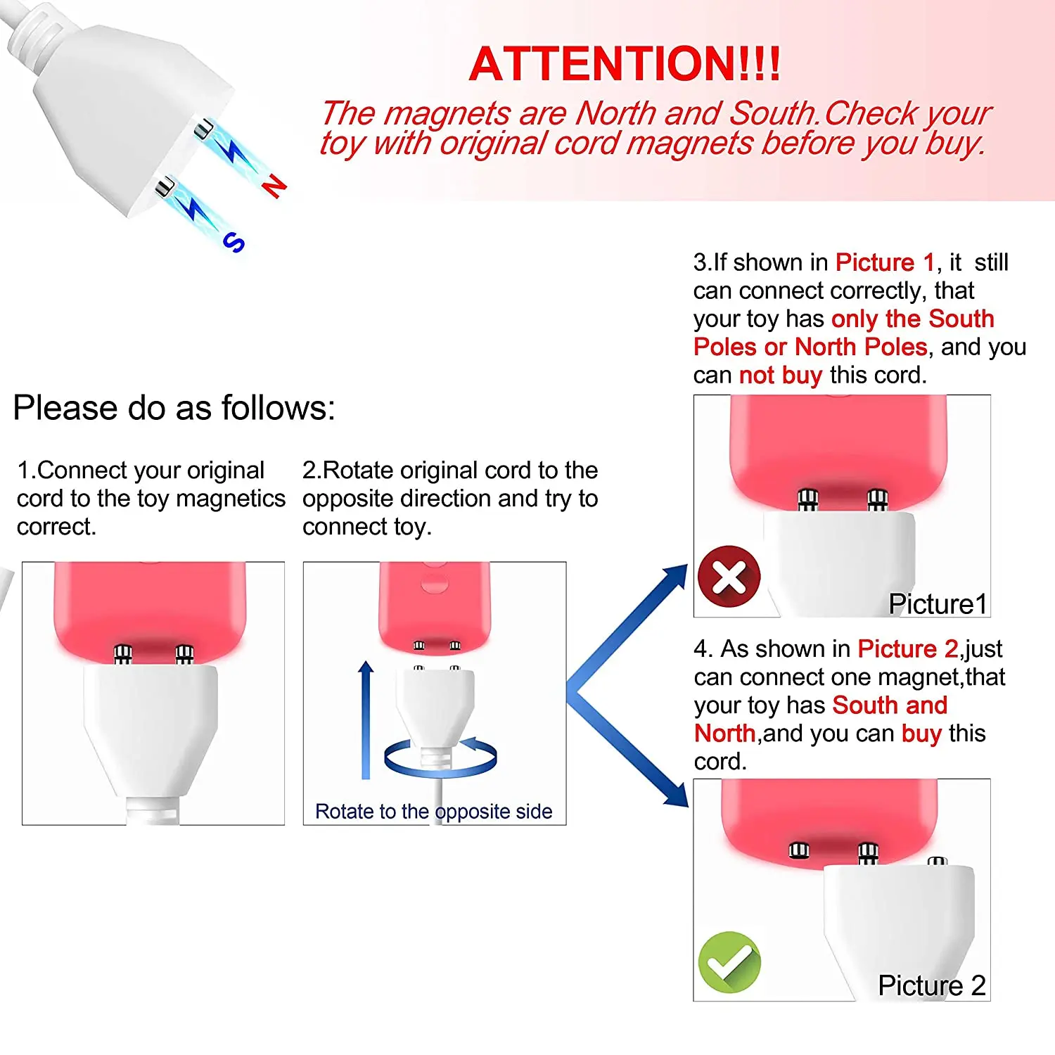 10mm Magnetic USB DC Charger Cable Replacement Charging Cord charging cable usb charging cable